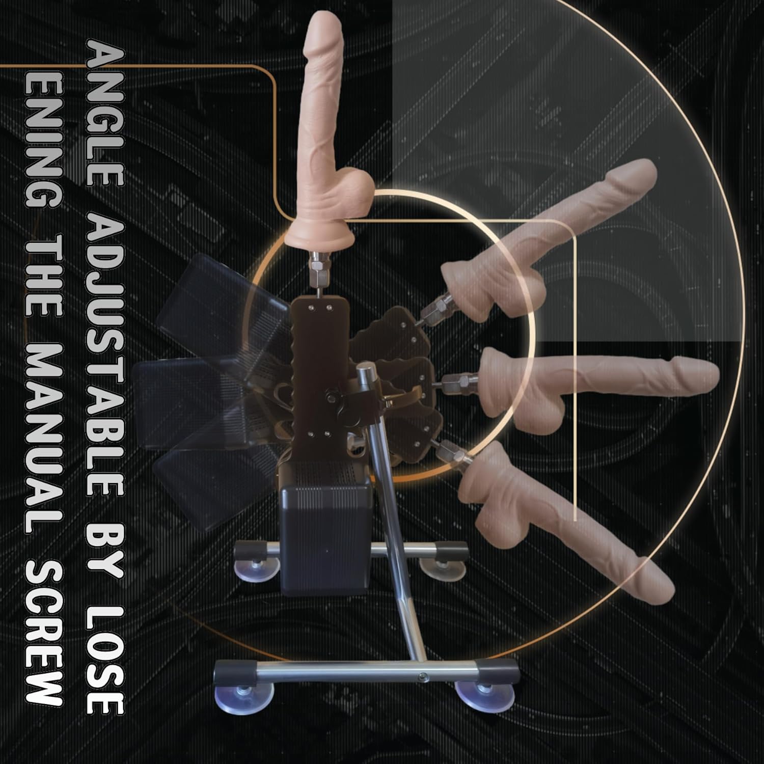 Joyomas - APP remote control Sex Machine with Realistic Dildo and Suction Cup
