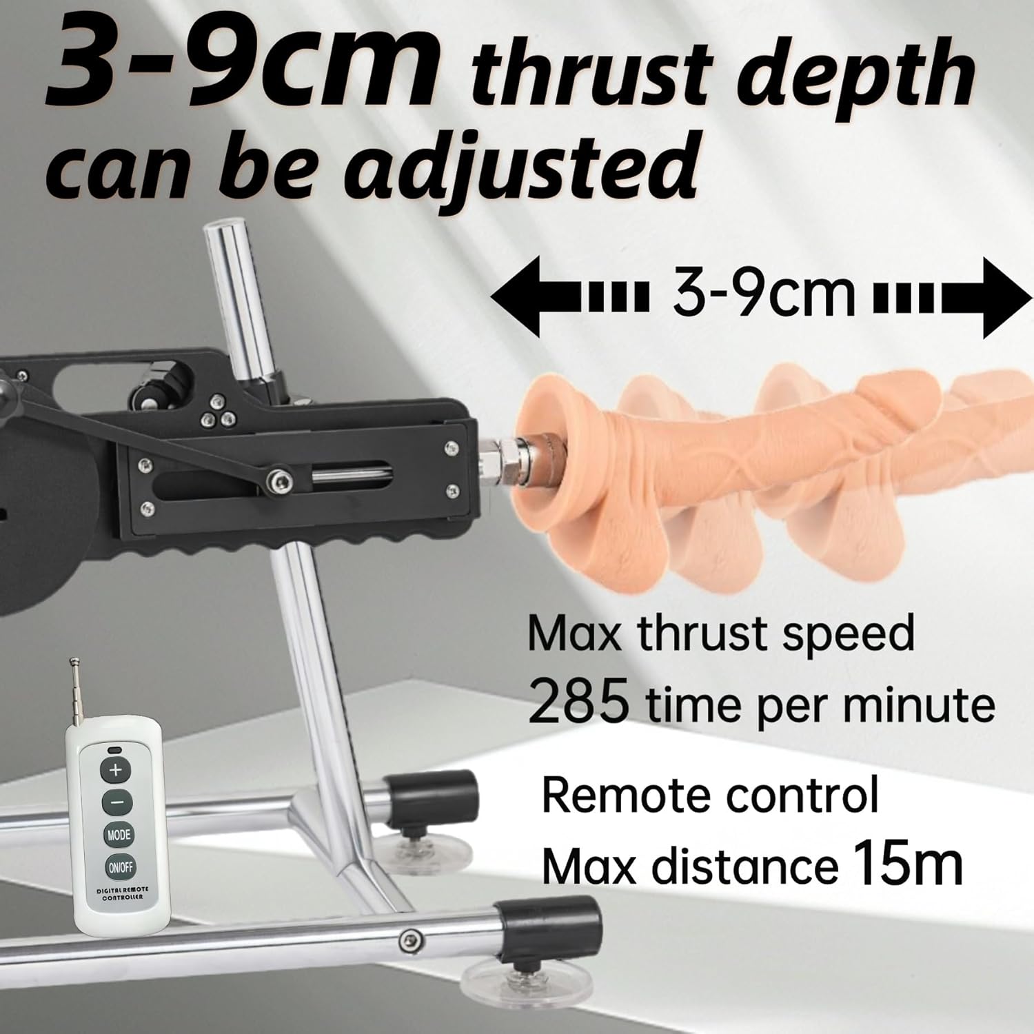 Joyomas - APP remote control Sex Machine with Realistic Dildo and Suction Cup