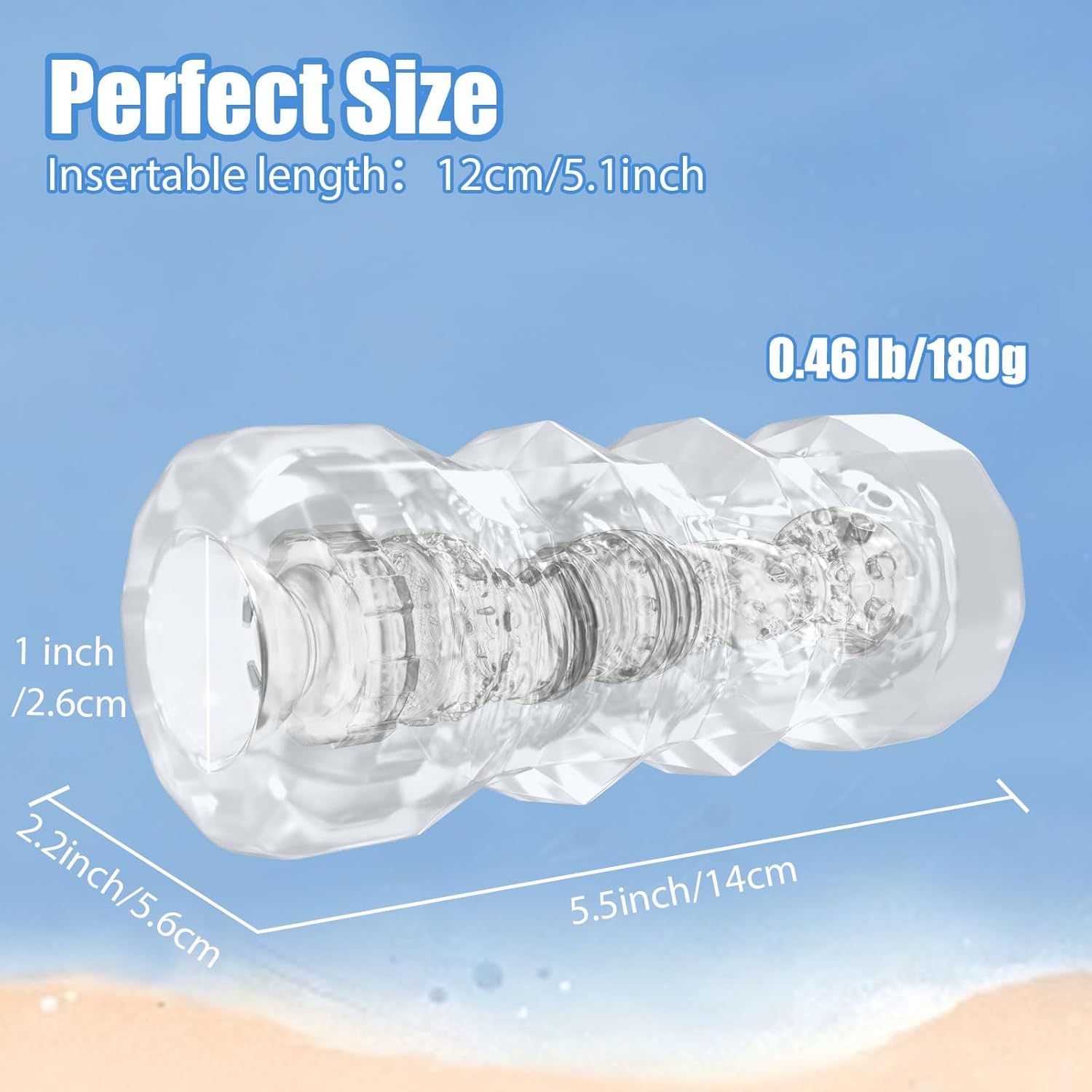 Joyomas - Manual Male Masturbation Realistic 3D Textured Stroker 5 Colors