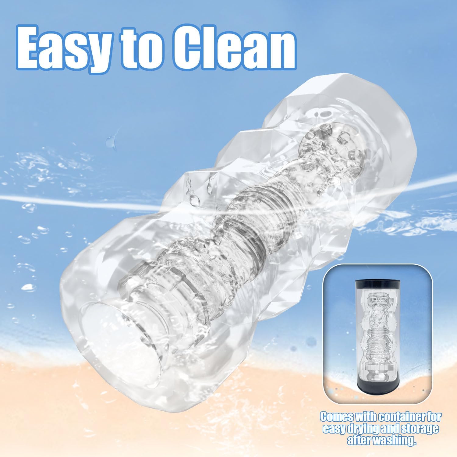 Joyomas - Manual Male Masturbation Realistic 3D Textured Stroker 5 Colors