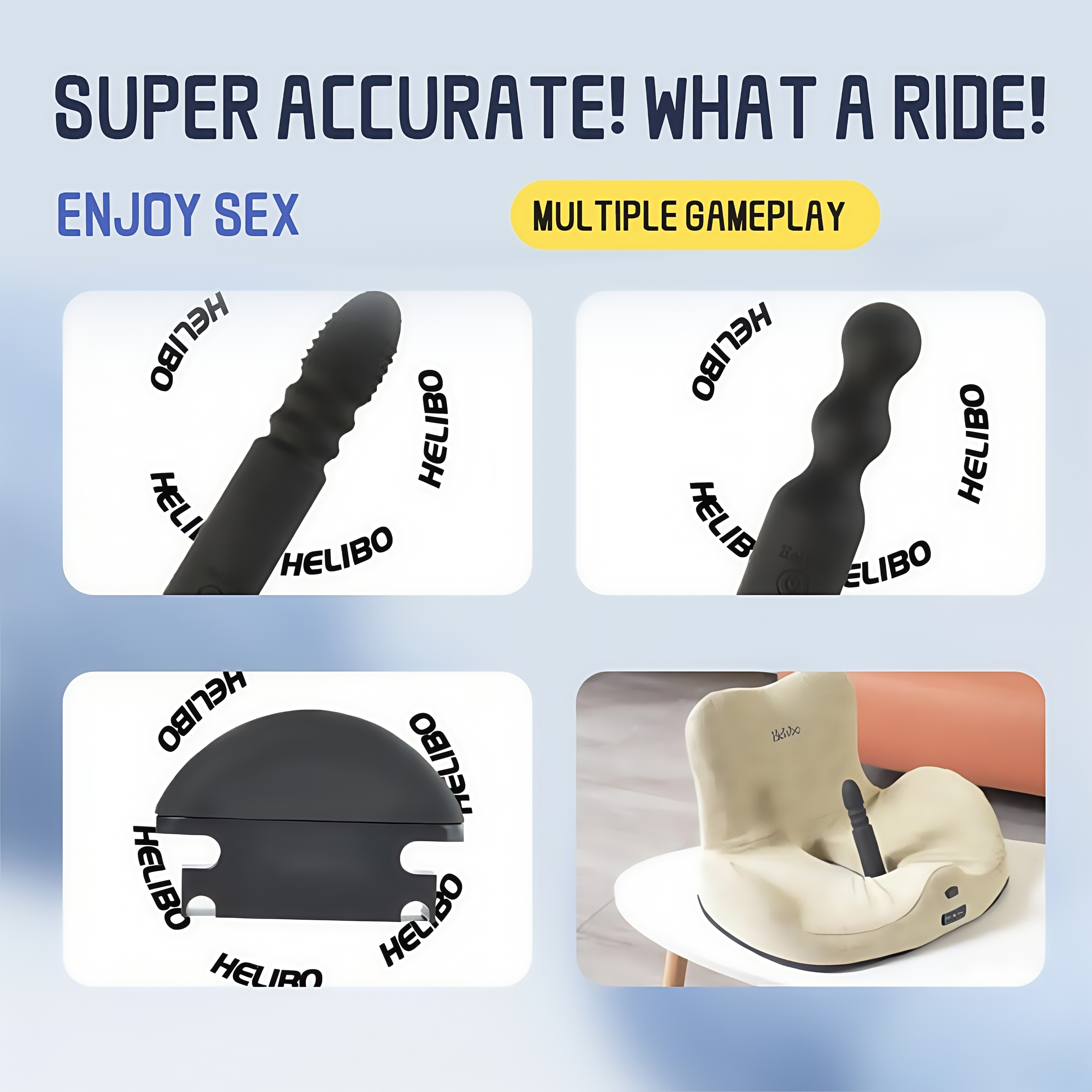 Joyomas - Helibo Chair Multifunctional Massage Sex Cushion