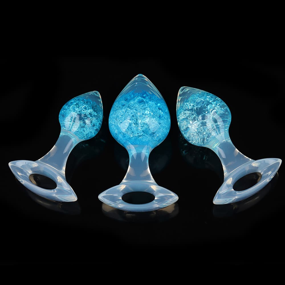 Joyomas - Heart Crystal Butter Plugs