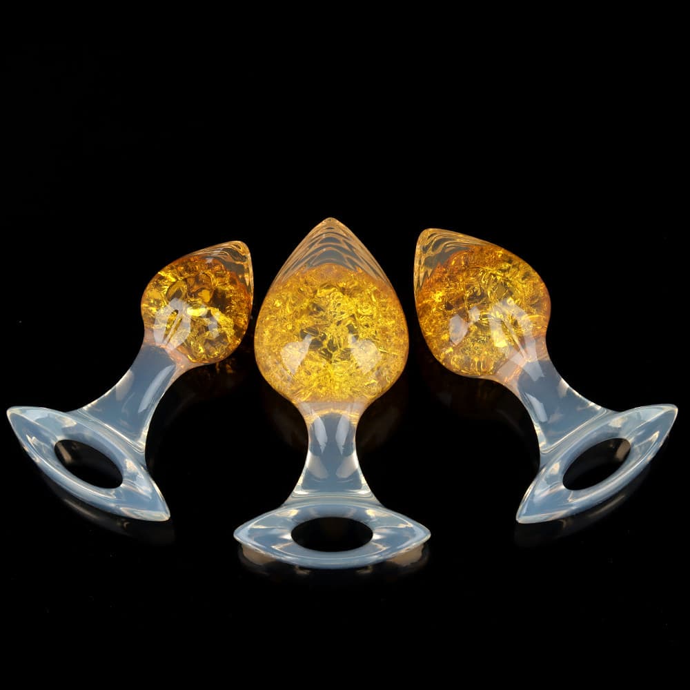 Joyomas - Heart Crystal Butter Plugs