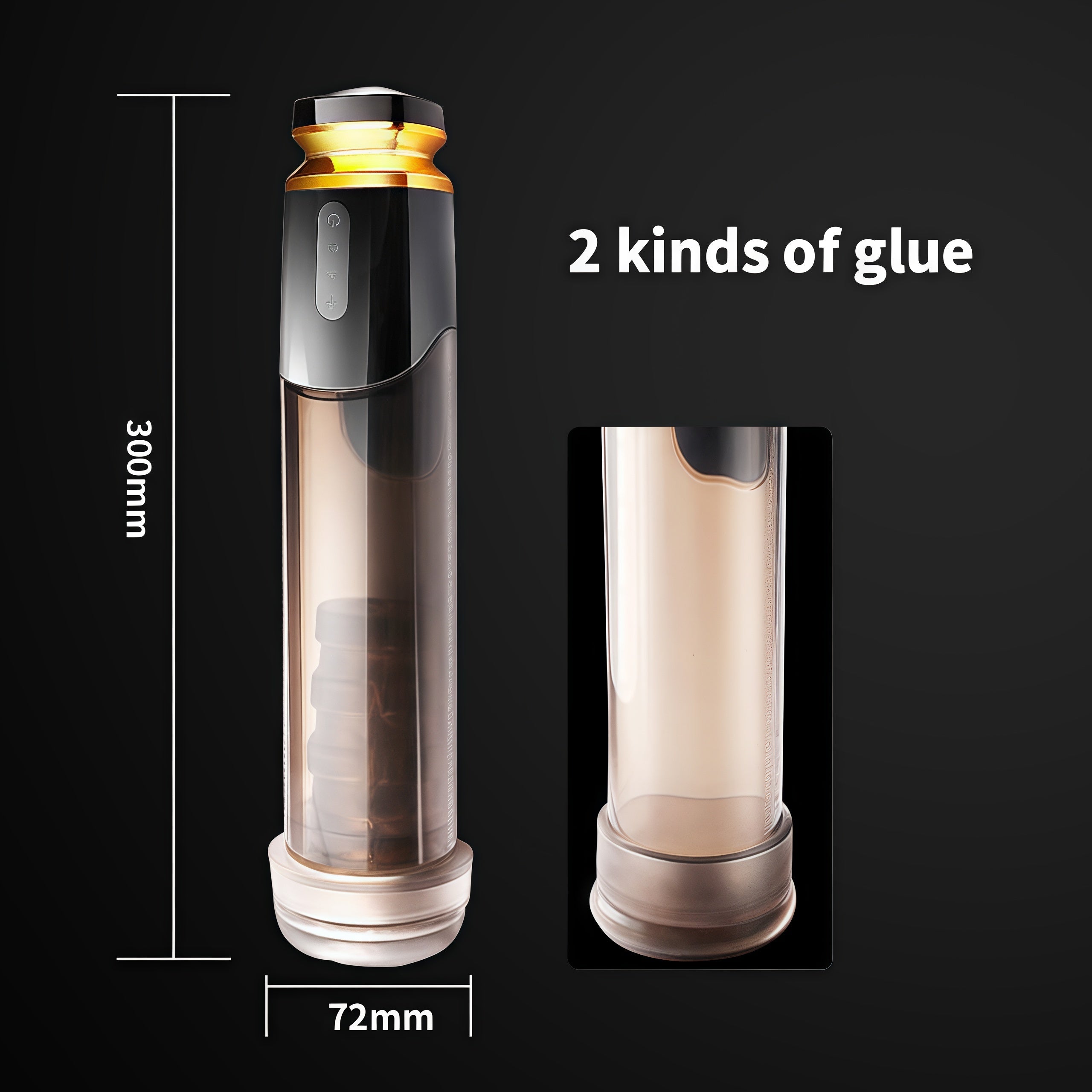 Joyomas - Electric Penis Enlargement Male Masturbation Cup Water Bath Air Vacuum Pump