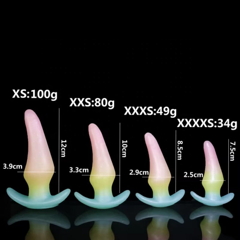 Joyomas - 2025 Colourful Fruit Strawberry Wearable Anal Mini Small Butt Plugs Training with Flared Base Prostate Sex Toys for Couples