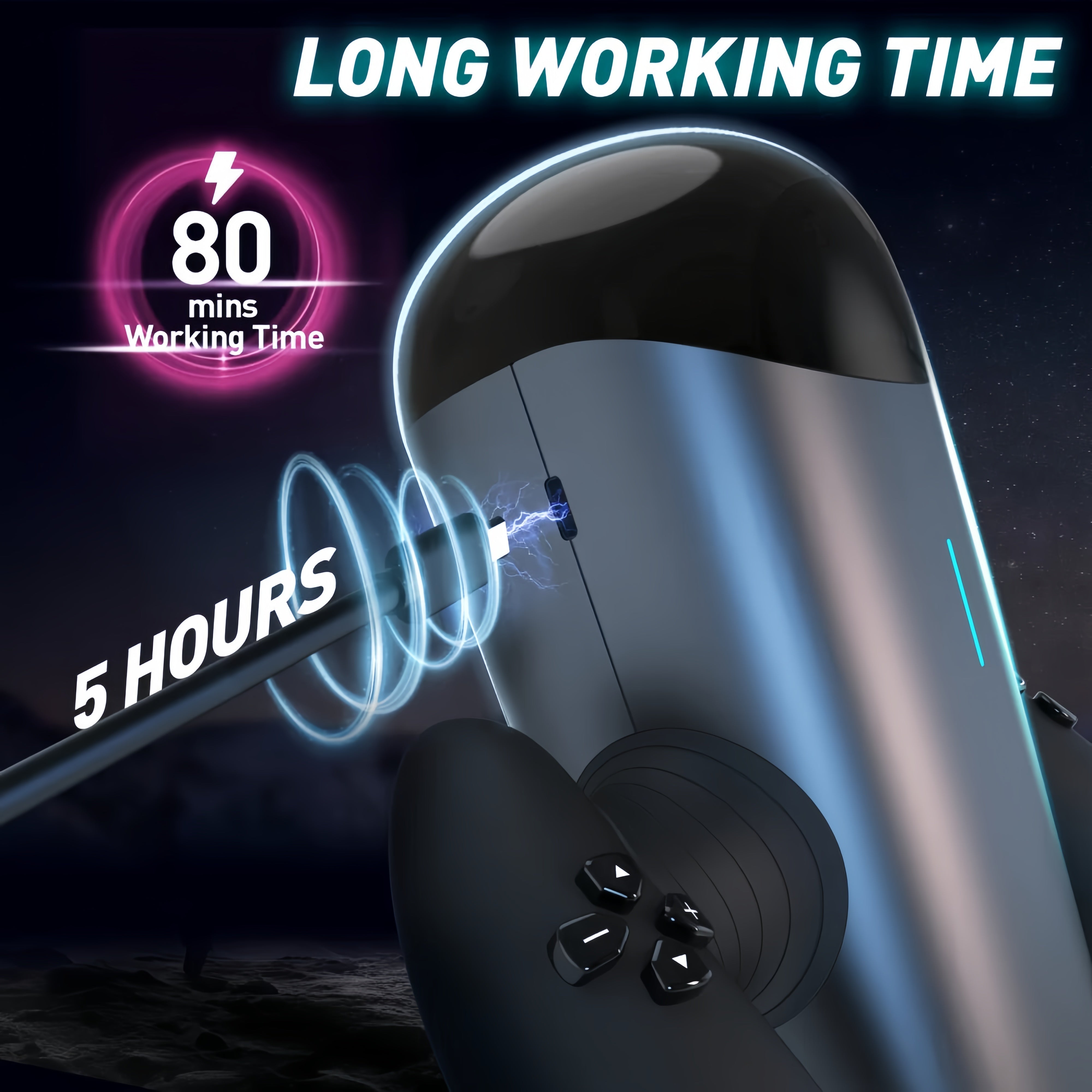 Joyomas - Gamer Stroker Sex Toy for Men 10 Speed Frequencies 10 Distance Modes