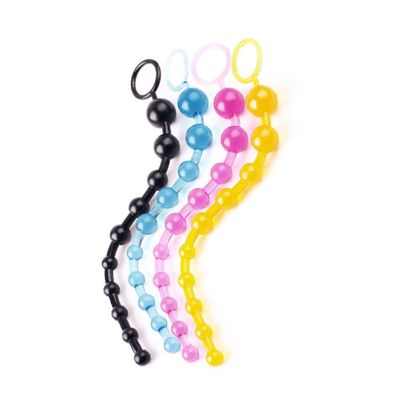 【Gift for over $99】Extended Anal Beads – Unisex Butt Plug for Solo or Couples Bedroom Pleasure Toy（Shipped randomly)