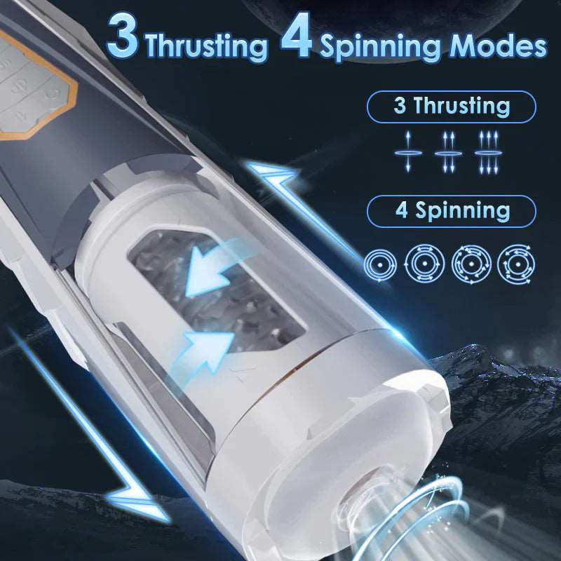 Joyomas - Automatic 4 Rotating 3 Thrusting Male Masturbator