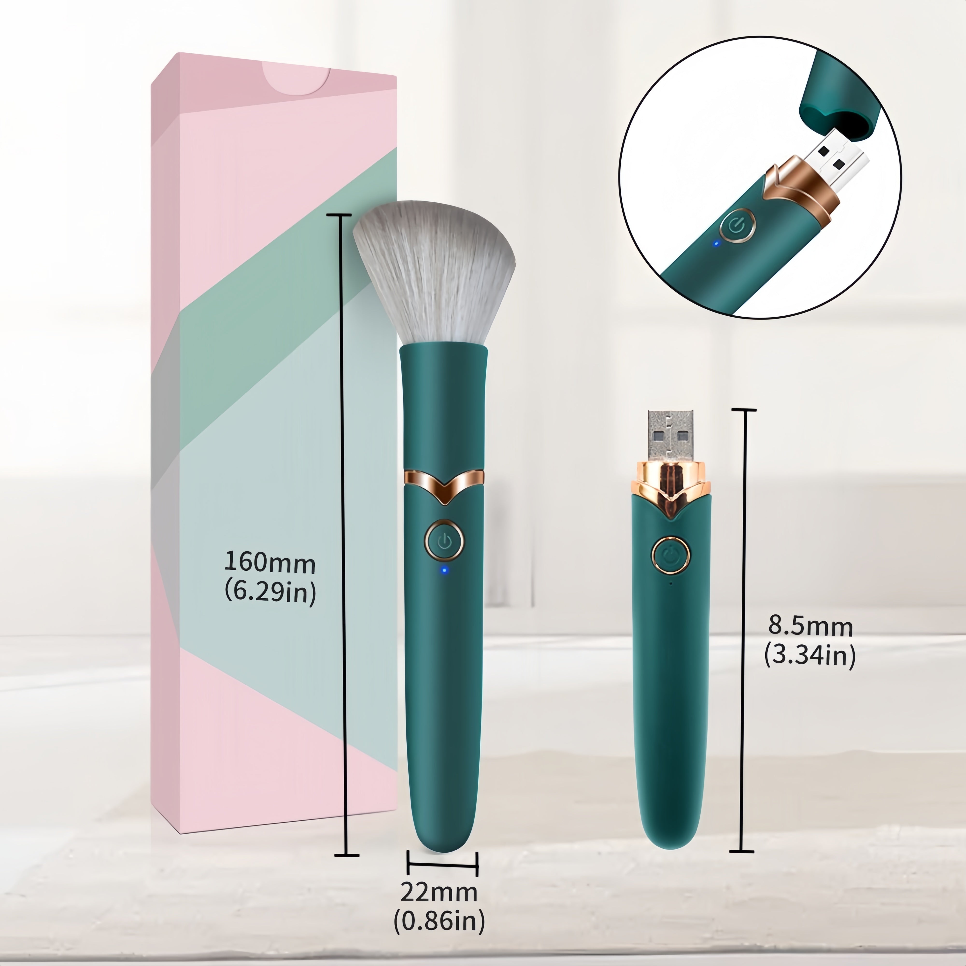 Joyomas - Make Up Brush 6.0 Battery, Rechargeable Vibrator For Women