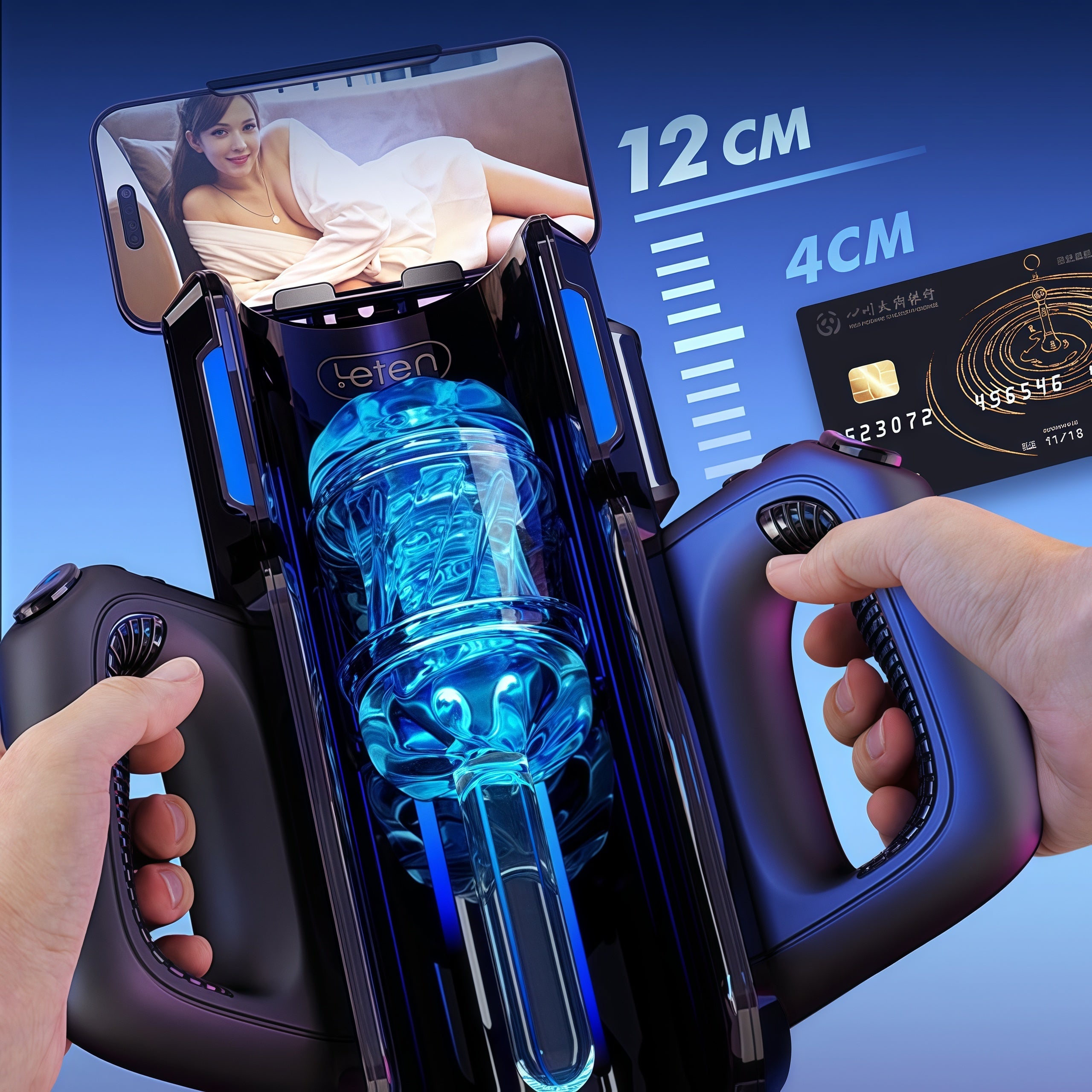 Joyomas - Thrusting Cannon King Sex Toy for Men With Liner丨Powered By Leten