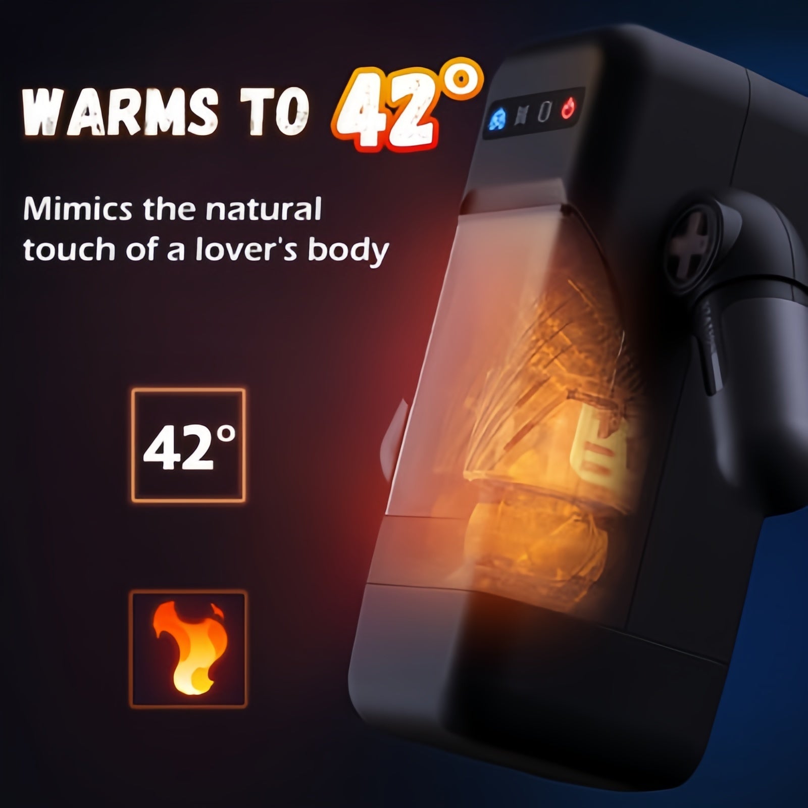 Joyomas-Game Cup Telescopic Vibrating Heating Masturbator