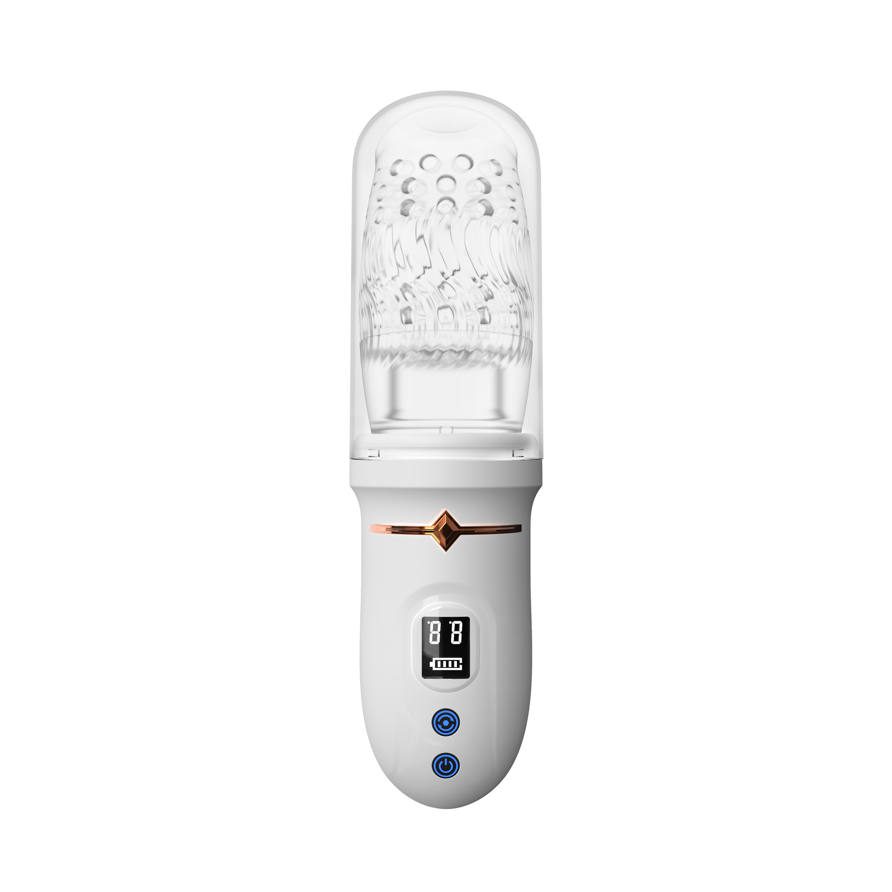 Joyomas - Gawk Gawk 9000 LED Automatic Electric Piston Rotating Sucker Male Blowjob Masturbator