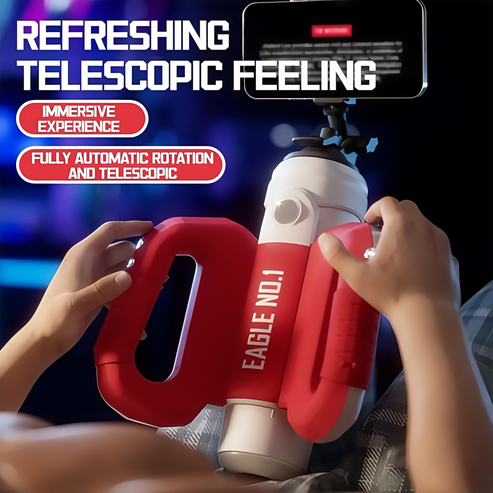 Joyomas - Hercules Grip 2.0 Telescopic Rotating Masturbation Cup