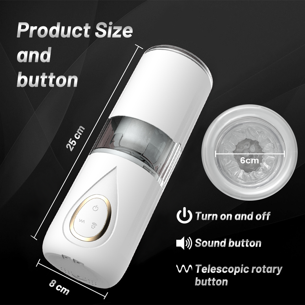 Joyomas - Automatic Male Masturbator Telescopic Rotation Masturbation Cup