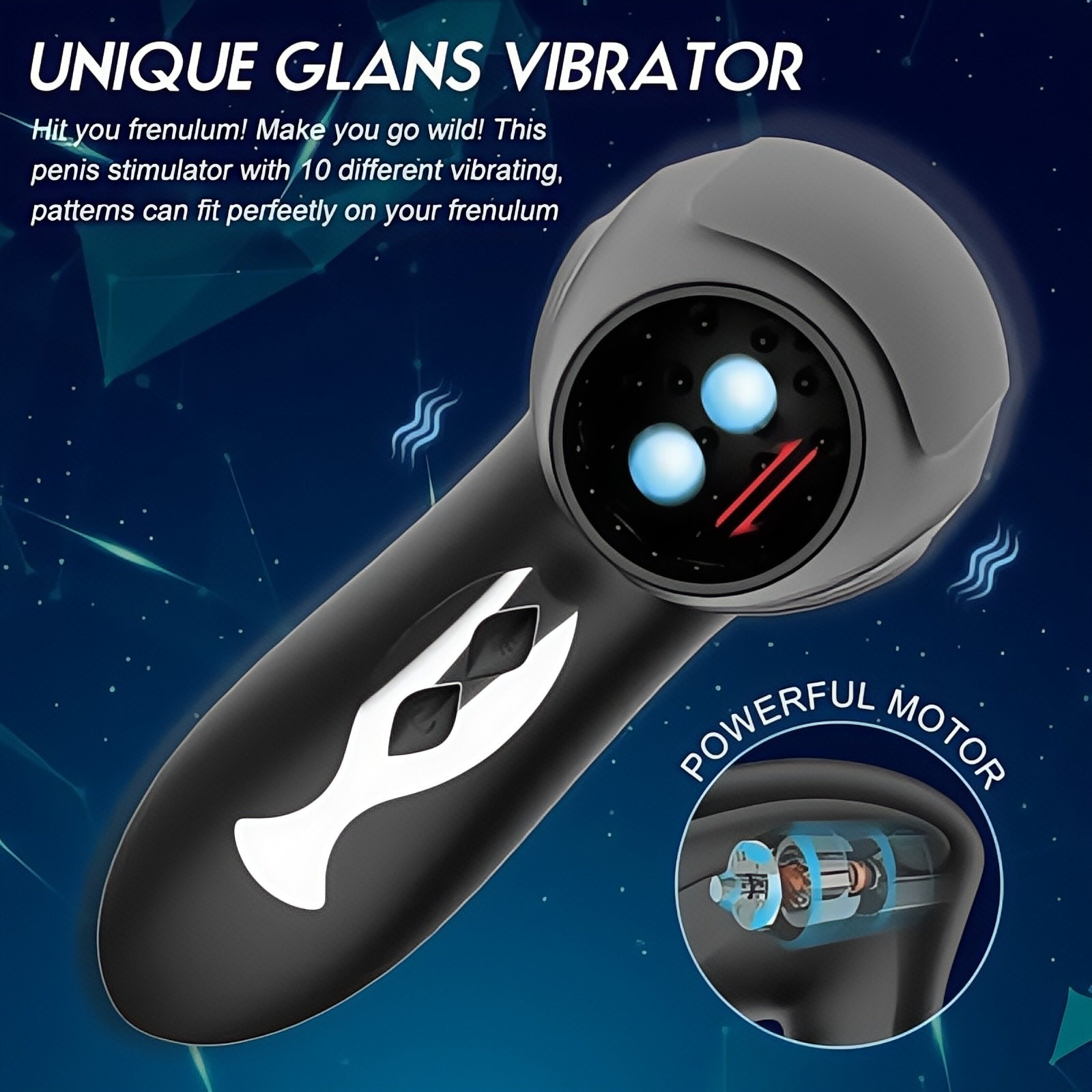 Joyomas - Men's USB Rechargeable Vibration Masturbation