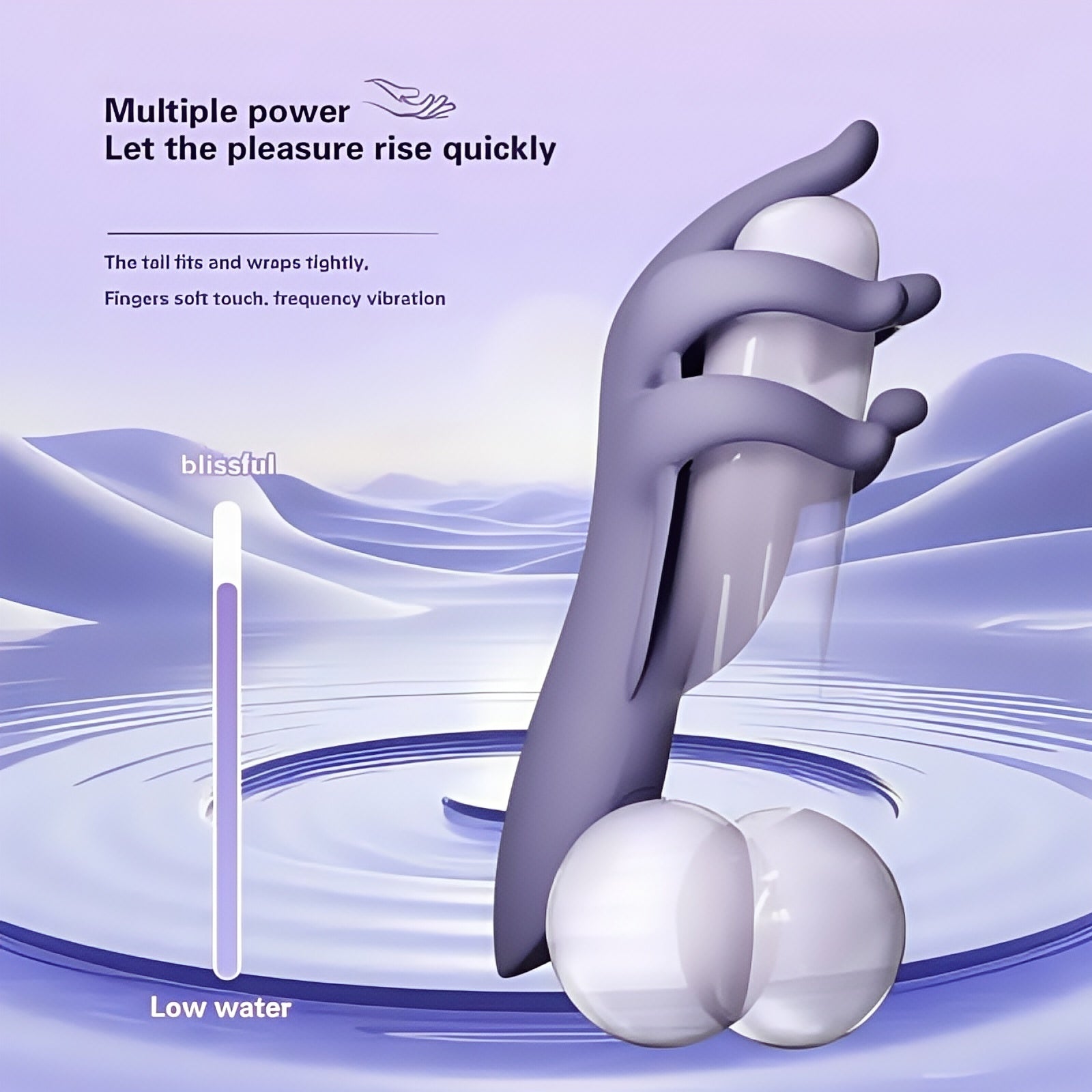Joyomas - Tender Jade finger Penis Trainer Men's Ejaculation Delay Glans Exerciser