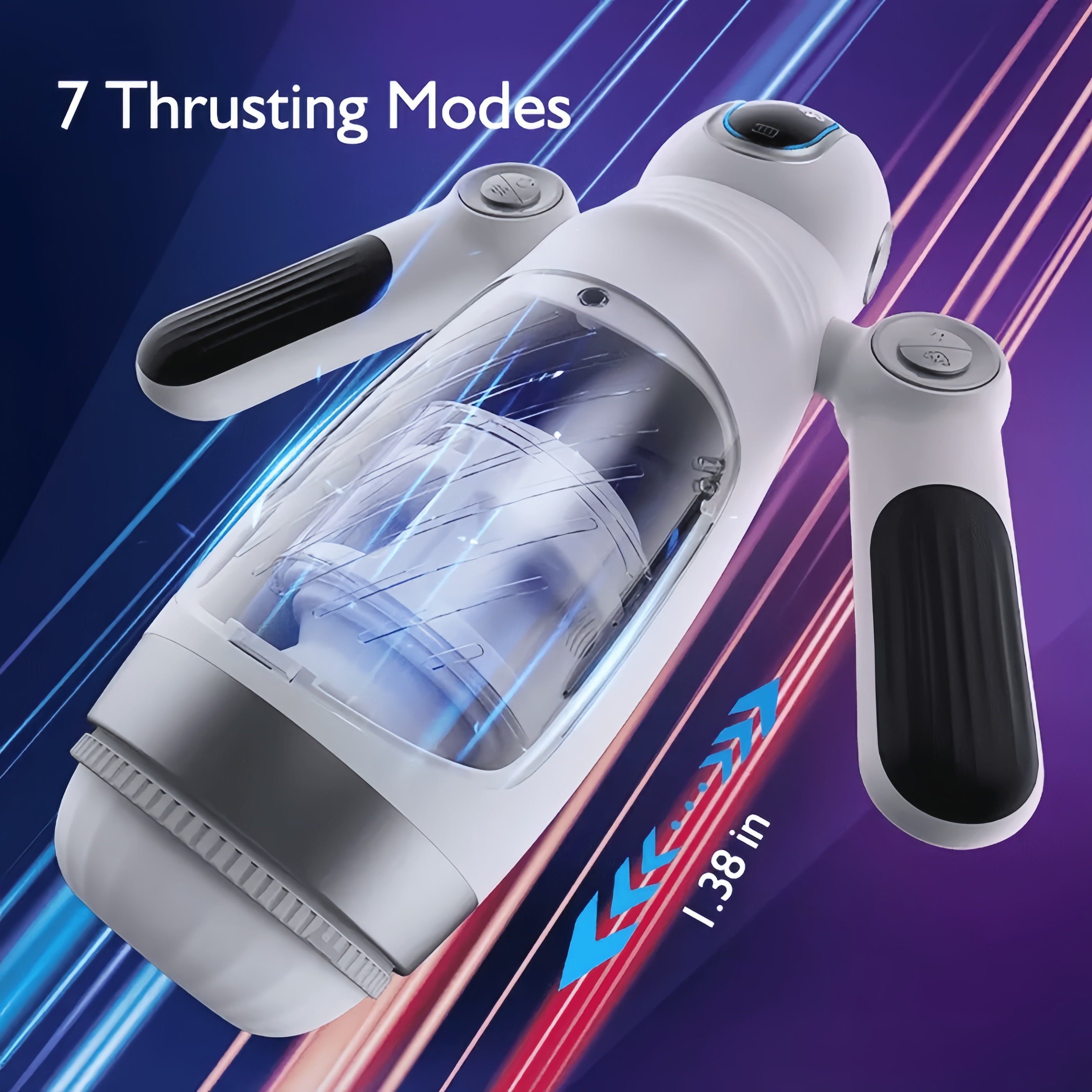 Joyomas-Bella Bot Robot Telescopic Vibrating Male Penis Stroker